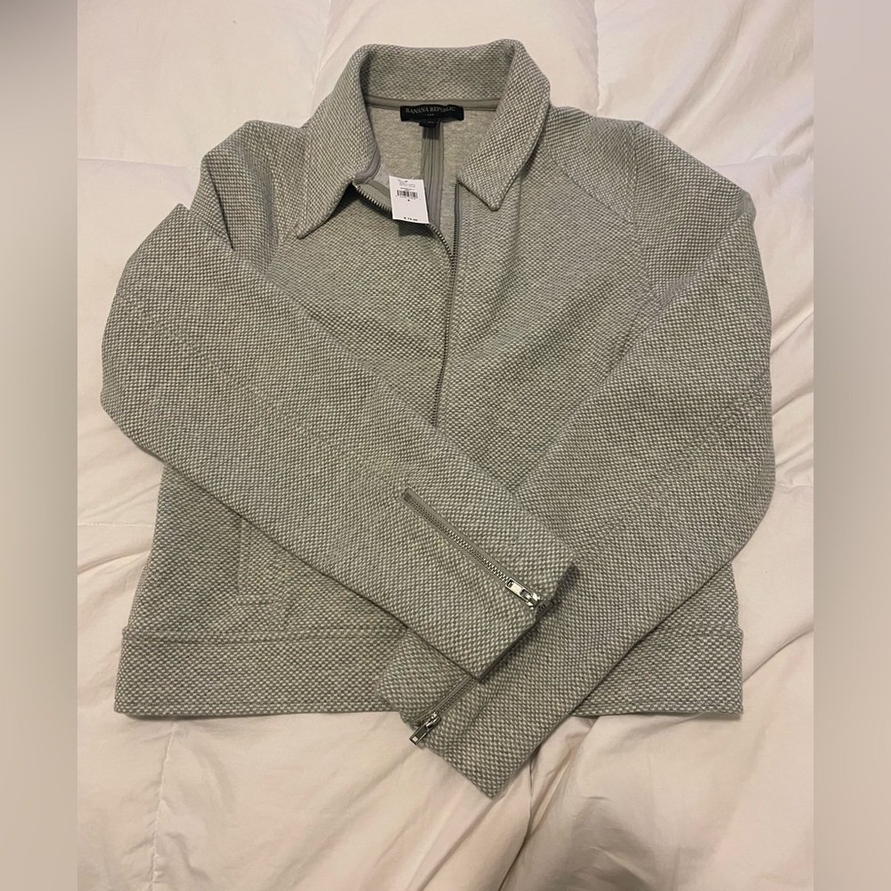Banana republic - heather grey blazer/ jacket - new with tags never worn